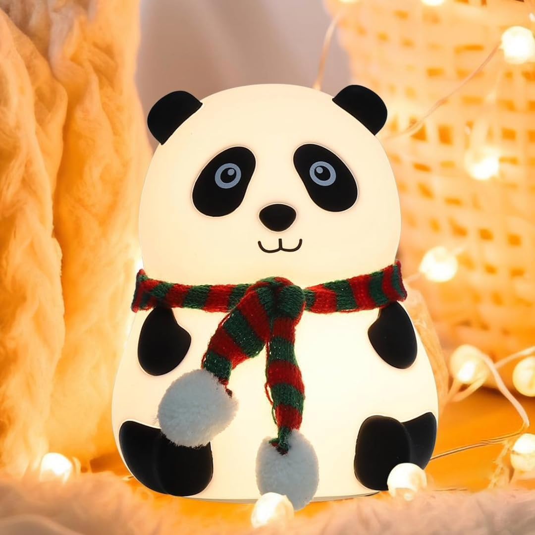 Cute Panda Silicone Lamp