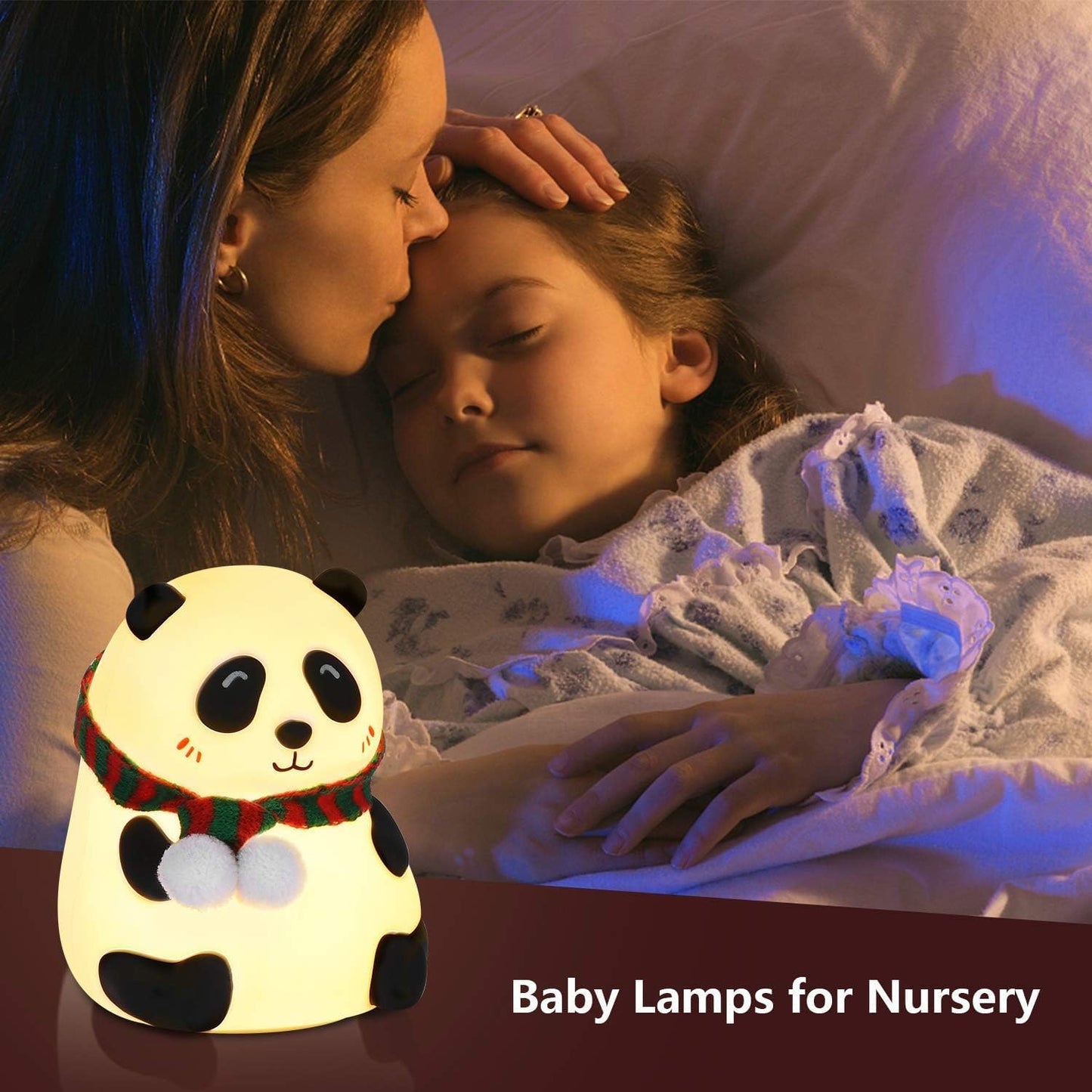 Cute Panda Silicone Lamp